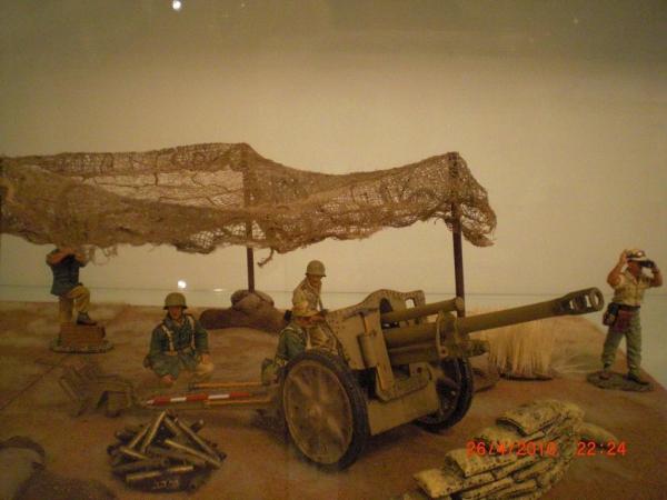 WWII North Africa german artillery