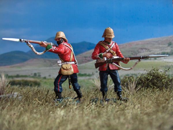 ZULU SET 013 24TH FOOT STANDING FIRING (2 POSES)