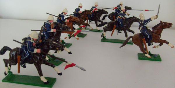 ZULU WAR   17th LANCERS   CHARGE