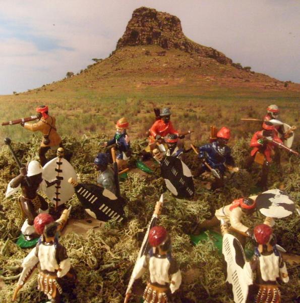 ZULU WAR -  NATAL NATIVE CONTINGENT ISANDLWANA